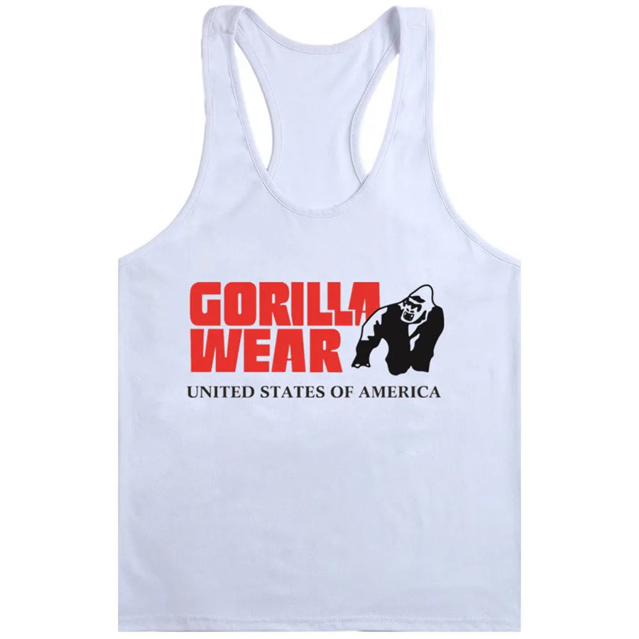 Men's Sleeveless Sports T-Shirt for Gym and Running