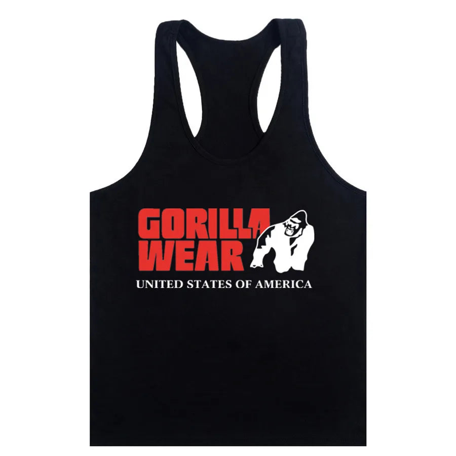 Men's Sleeveless Sports T-Shirt for Gym and Running