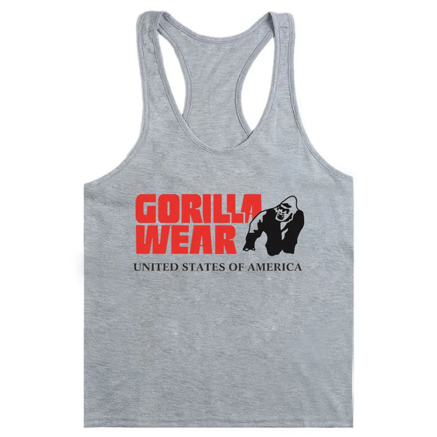 Men's Sleeveless Sports T-Shirt for Gym and Running