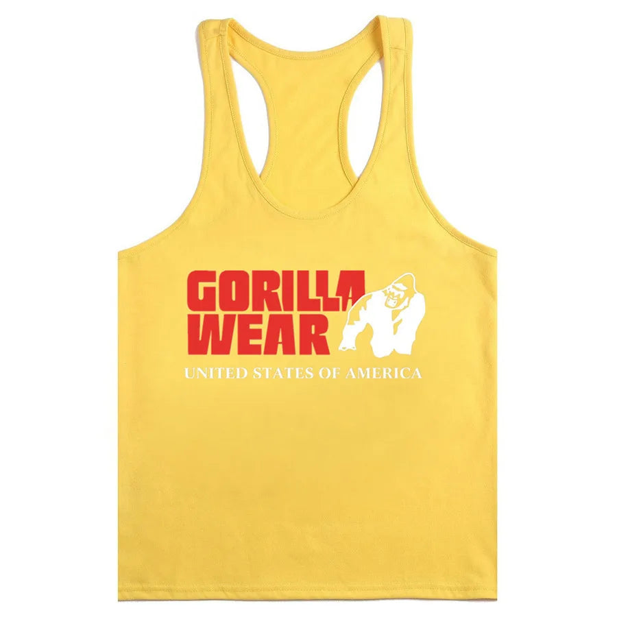 Men's Sleeveless Sports T-Shirt for Gym and Running